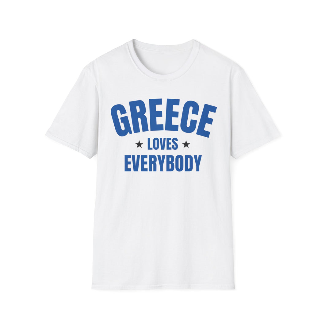SS T-Shirt, GR Greece - White | Clarksville Originals