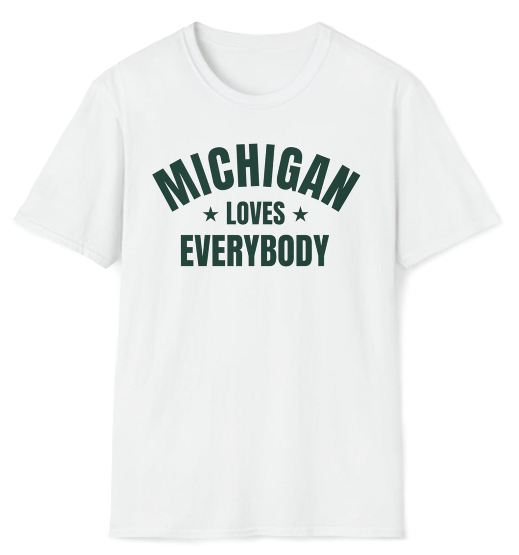 SS T-Shirt, MI Michigan - Green