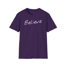 Load image into Gallery viewer, SS T-Shirt, Believe - Multi Colors
