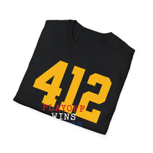 Load image into Gallery viewer, SS T-Shirt, Pittsburgh Playoff Wins Matter
