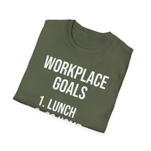 Load image into Gallery viewer, SS T-Shirt, Workplace Goals - Multi Colors
