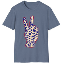 Load image into Gallery viewer, SS T-Shirt, Peace Sign - Multi Colors
