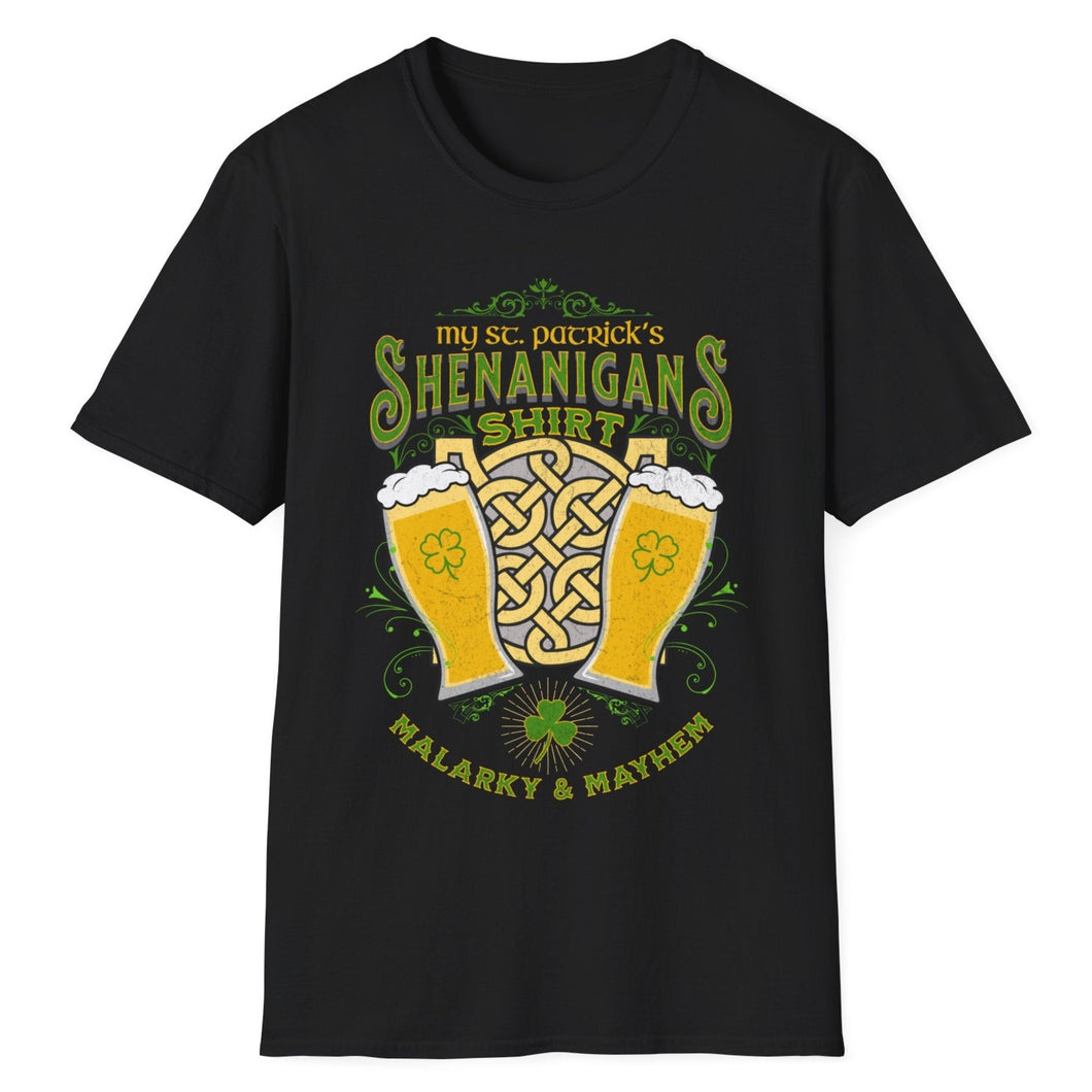 SS T-Shirt, St. Patrick's Shirt Mayhem