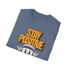 Load image into Gallery viewer, SS T-Shirt, Stay Positive - Multi Colors
