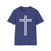 Load image into Gallery viewer, SS T-Shirt, Doubled Crucifix - Multi Colors

