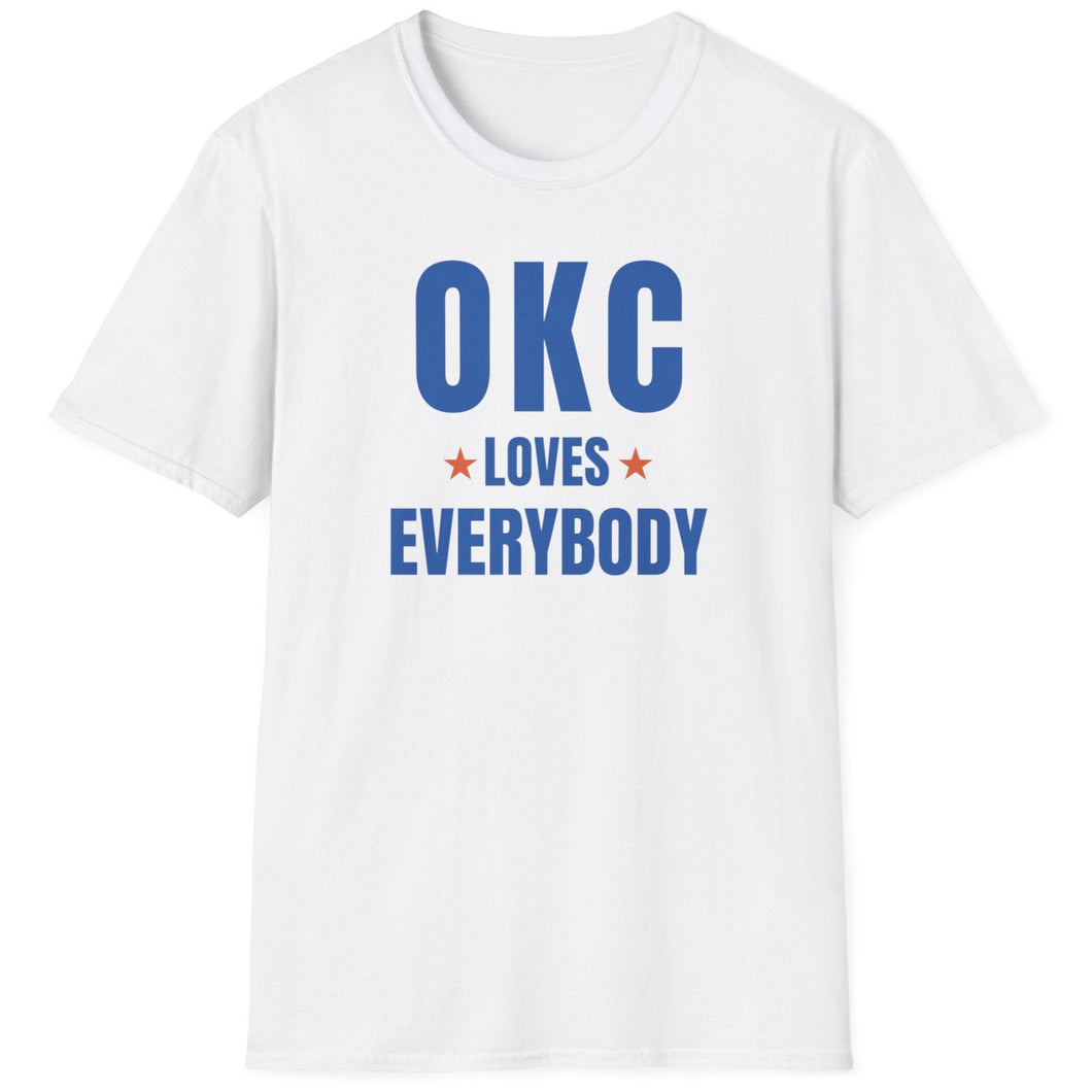SS T-Shirt, OK OKC Caps - Blue
