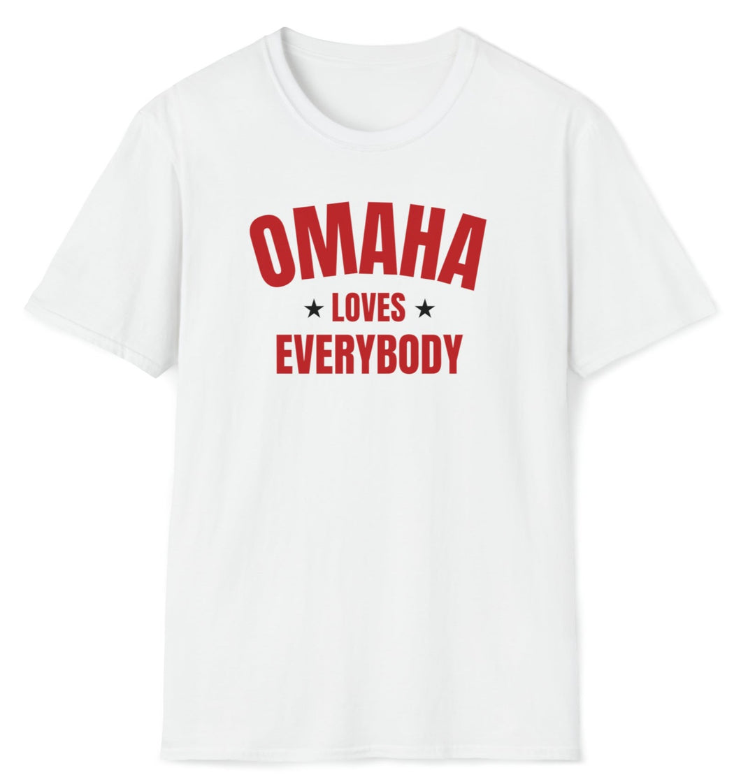 SS T-Shirt, NE Omaha - Red | Clarksville Originals
