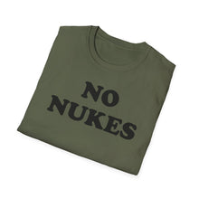 Load image into Gallery viewer, SS T-Shirt, No Nukes - Multi Colors
