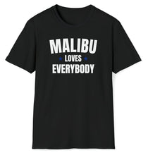 Load image into Gallery viewer, SS T-Shirt, CA Malibu - Black Blue
