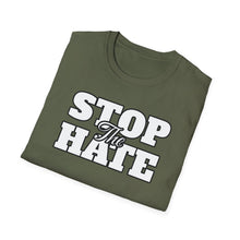 Load image into Gallery viewer, SS T-Shirt, Stop the Hate - Multi Colors
