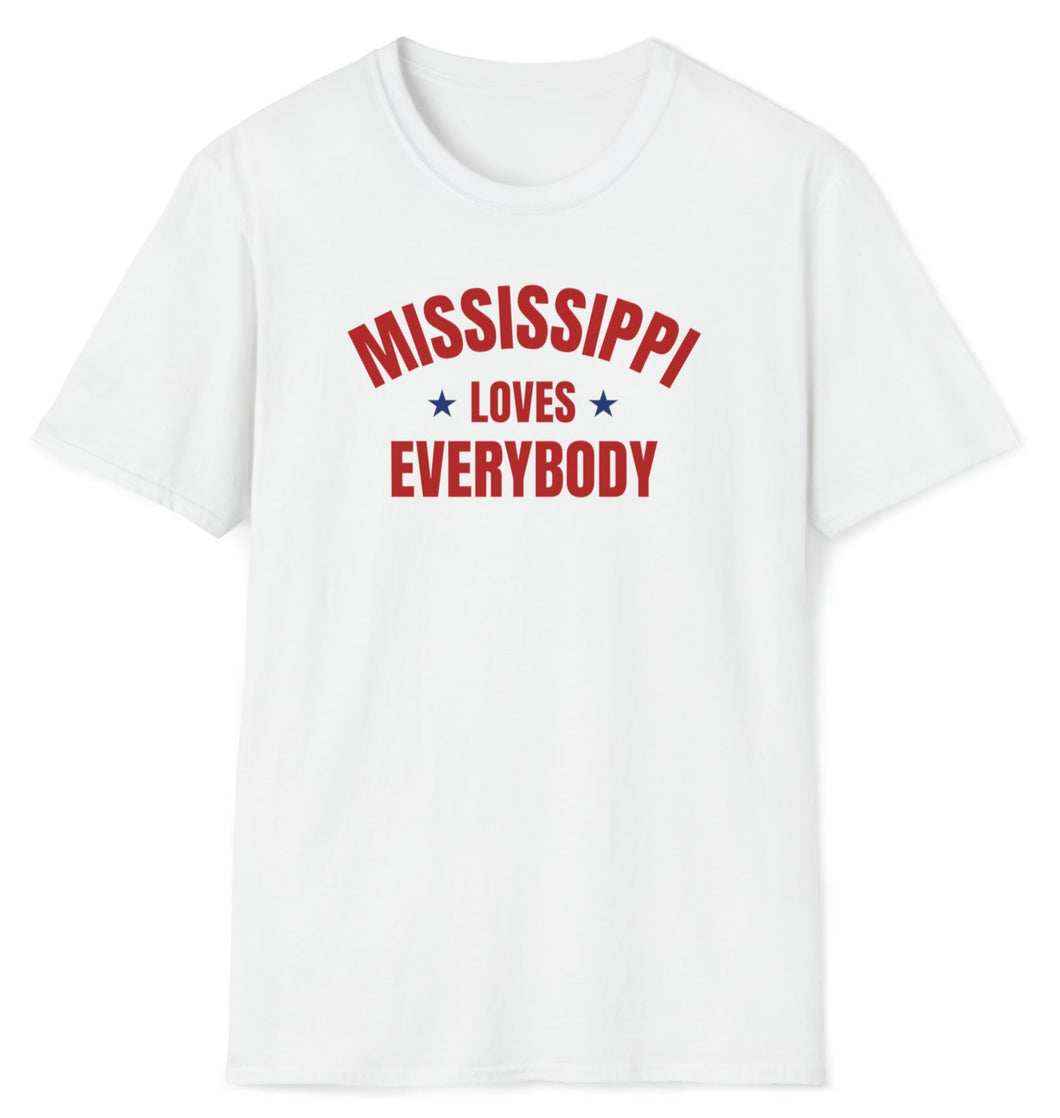 SS T-Shirt, MS Mississippi - Red
