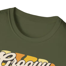 Load image into Gallery viewer, SS T-Shirt, Groovy Happy Vibes - Multi Colors

