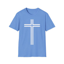 Load image into Gallery viewer, SS T-Shirt, Doubled Crucifix - Multi Colors
