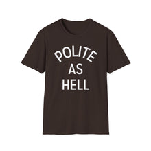 Load image into Gallery viewer, SS T-Shirt, Polite - Multi Colors
