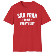 Load image into Gallery viewer, SS T-Shirt, CA San Fran - Multi Colors
