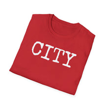 Load image into Gallery viewer, SS T-Shirt, City - White - Multi Colors
