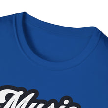 Load image into Gallery viewer, SS T-Shirt, Music Lives Here White - Multi Colors
