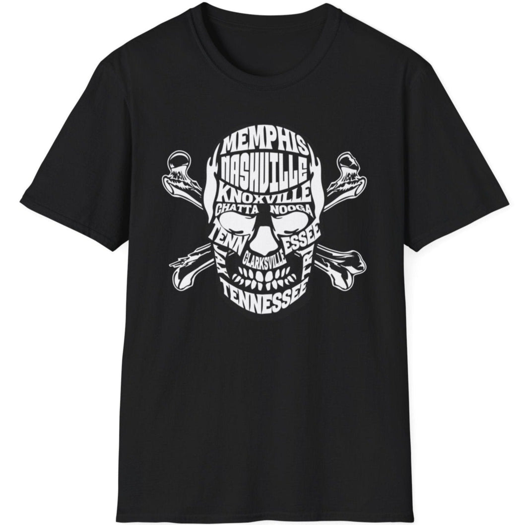 SS T-Shirt, Original Tennessee Skull