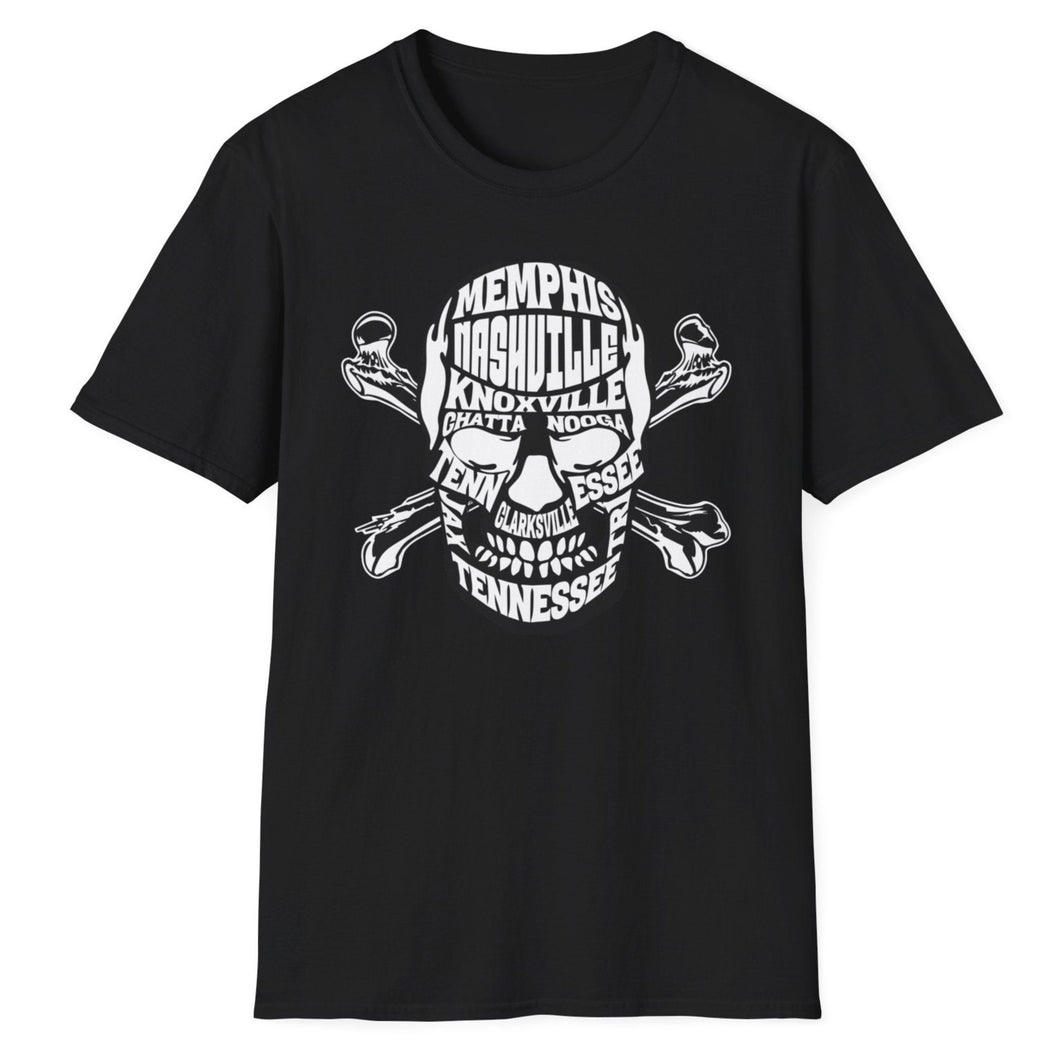 SS T-Shirt, Original Tennessee Skull
