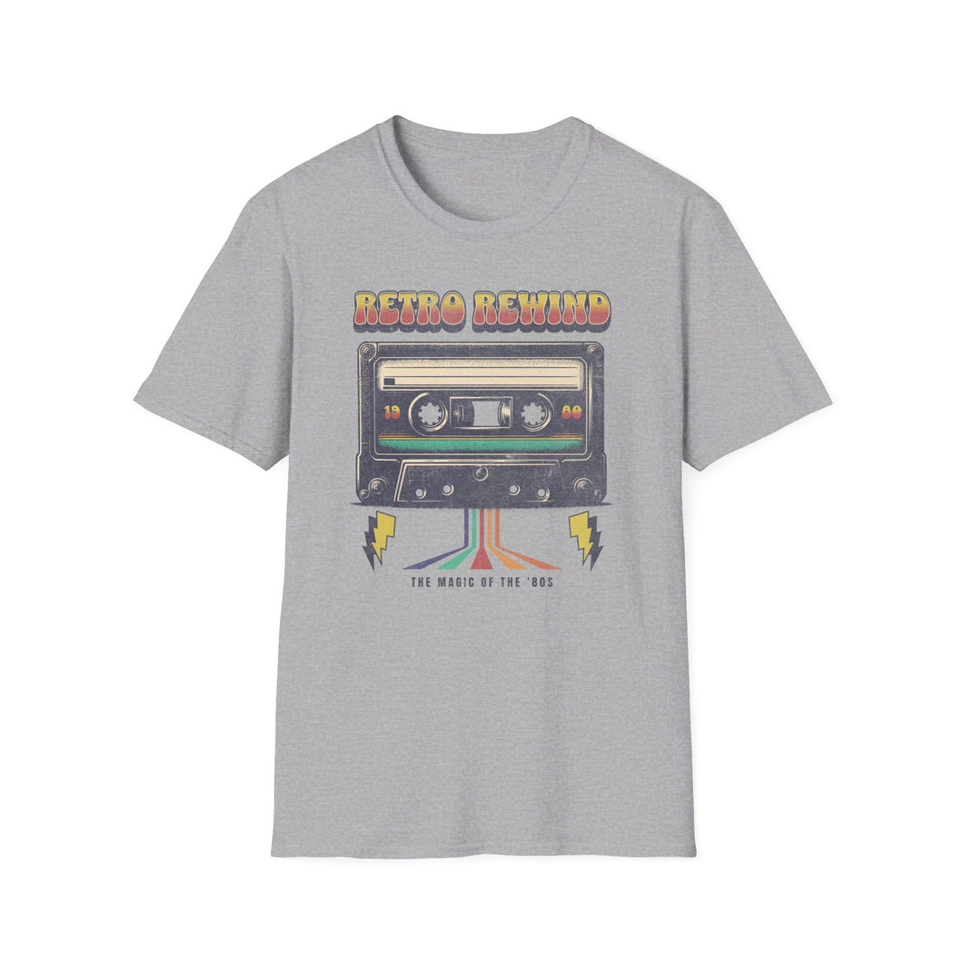 SS T-Shirt, Retro Rewind - Multi Colors