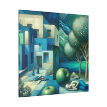 Load image into Gallery viewer, Matte Canvas, Near Perfect Blues
