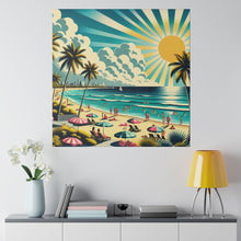 Load image into Gallery viewer, Matte Canvas, Beach Days
