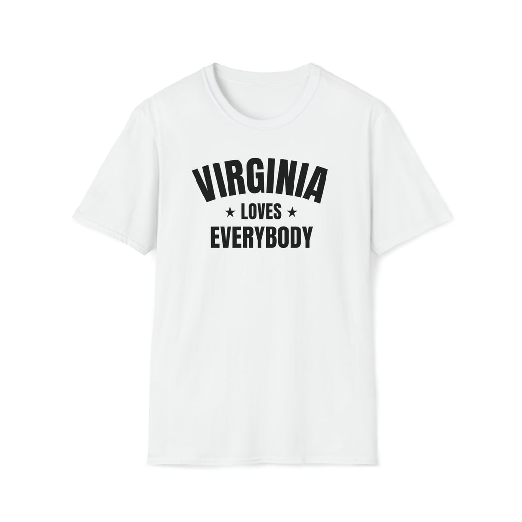 SS T-Shirt, VA Virginia - White