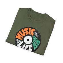 Load image into Gallery viewer, SS T-Shirt, Music Is the Soundtrack
