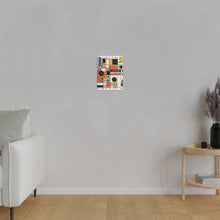 Load image into Gallery viewer, Matte Canvas, Clocks Vertical

