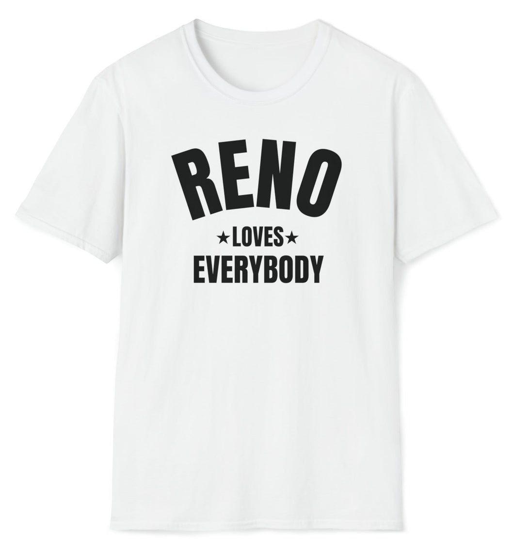 SS T-Shirt, NV Reno - White