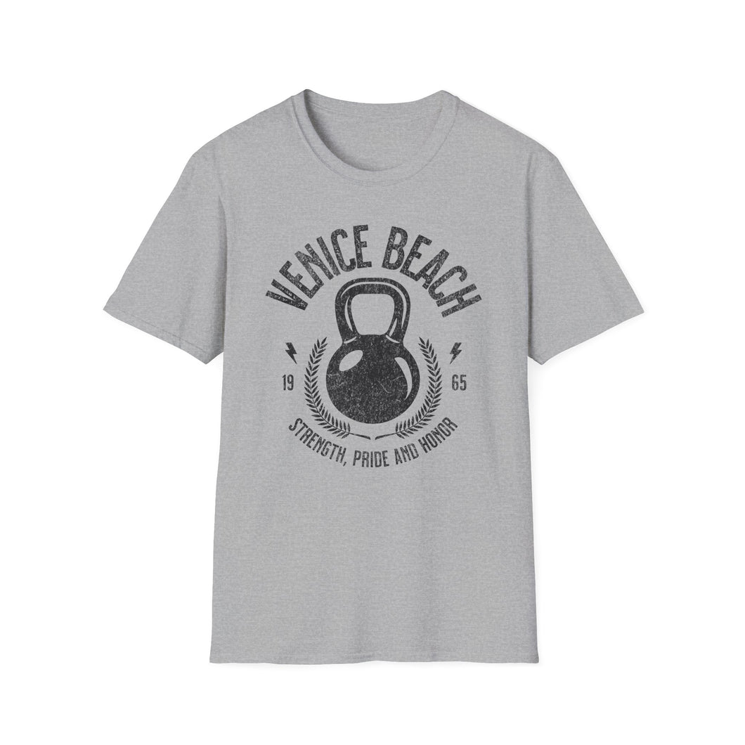 SS T-Shirt, Venice Beach Weights - Multi Colors