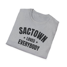 Load image into Gallery viewer, SS T-Shirt, CA Sactown Black - Multi Colors
