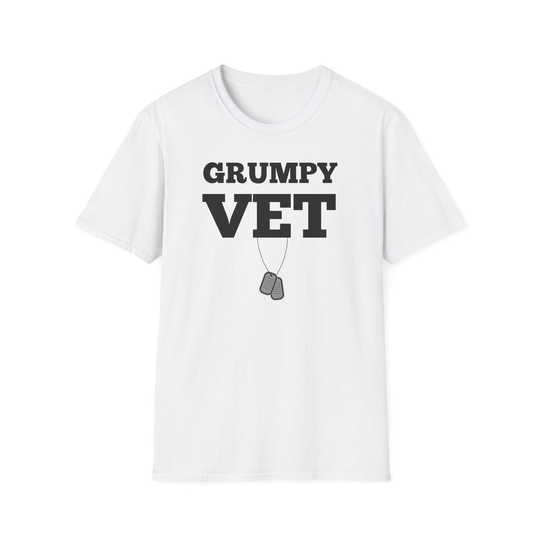 SS T-Shirt, Grumpy Vet - Multi Colors