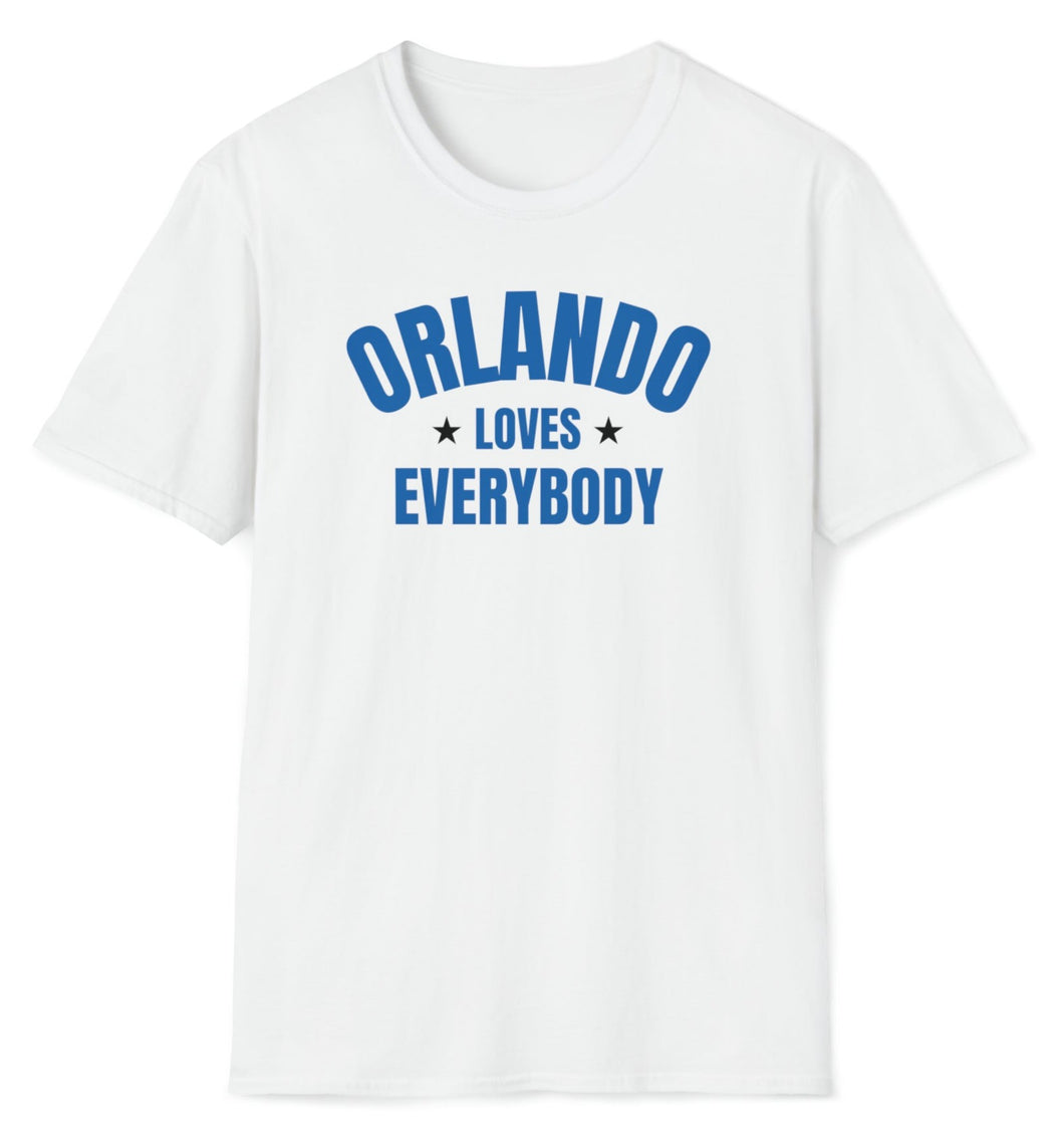 SS T-Shirt, FL Orlando - Blue & Black