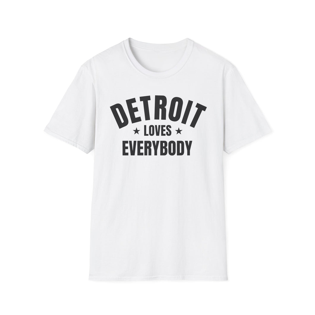 SS T-Shirt, MI Detroit - White