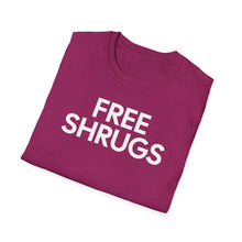 Load image into Gallery viewer, SS T-Shirt, Free Shrugs - Multi Colors
