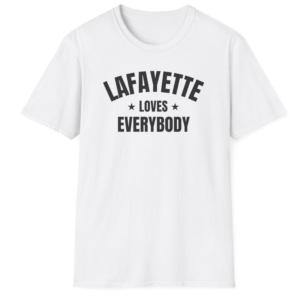 SS T-Shirt, LA Lafayette - White
