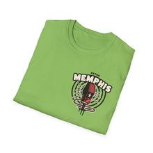 Load image into Gallery viewer, SS T-Shirt, Retro Memphis Mic on the Chest - Multi Colors
