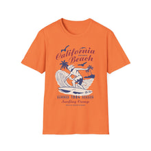 Load image into Gallery viewer, T-Shirt, California Beach Surf Riders - Multi Colors
