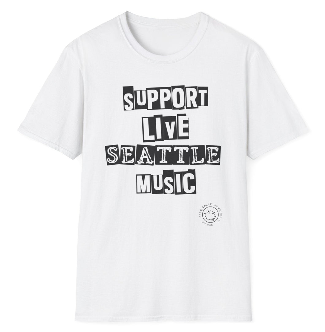 SS T-Shirt, Live Seattle Music