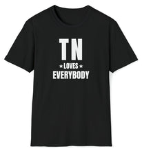 Load image into Gallery viewer, SS T-Shirt, TN Tennessee Caps - Black
