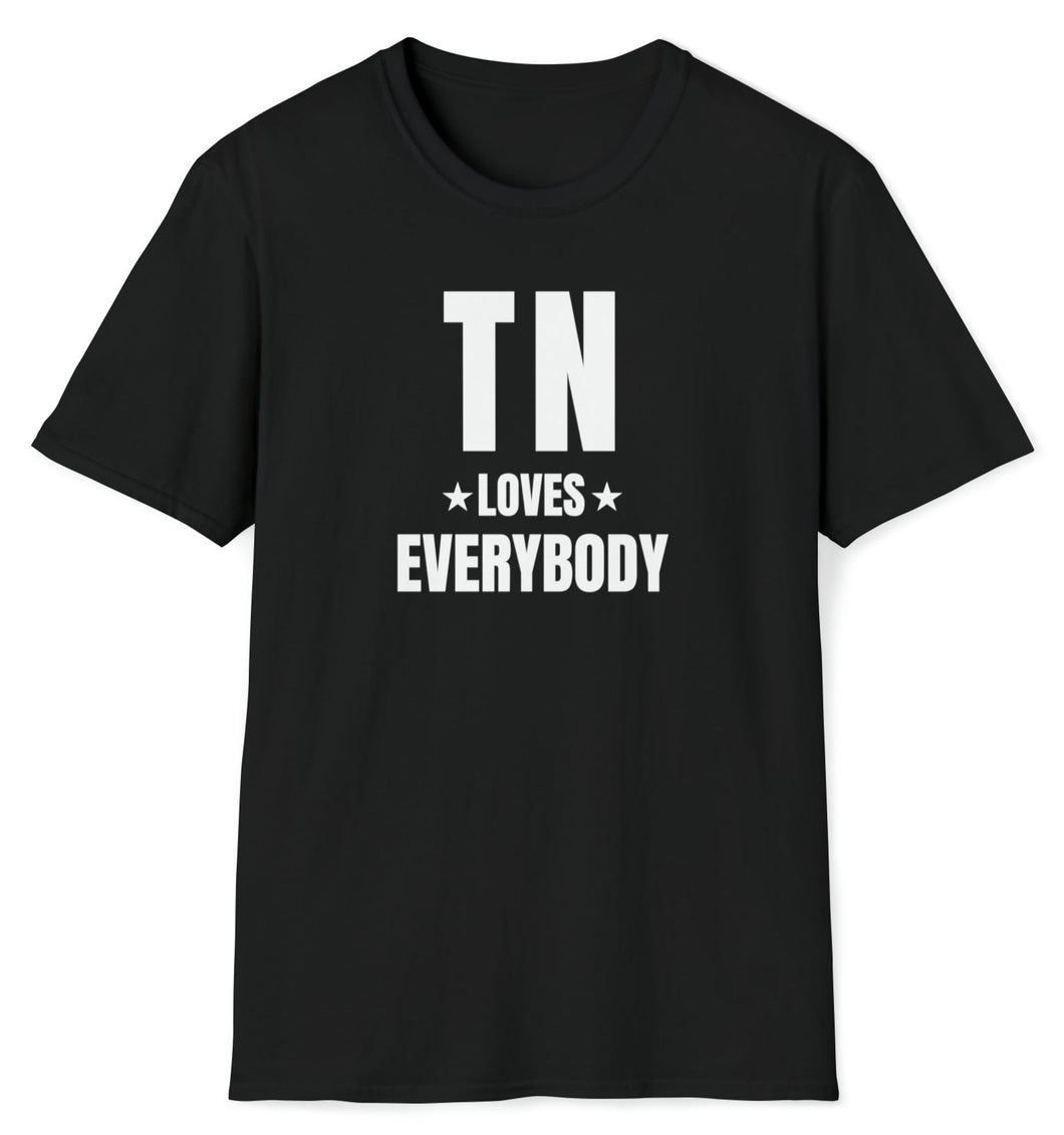 SS T-Shirt, TN Tennessee Caps - Black