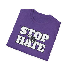 Load image into Gallery viewer, SS T-Shirt, Stop the Hate - Multi Colors
