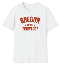 Load image into Gallery viewer, SS T-Shirt, OR Oregon - Orange | Clarksville Originals

