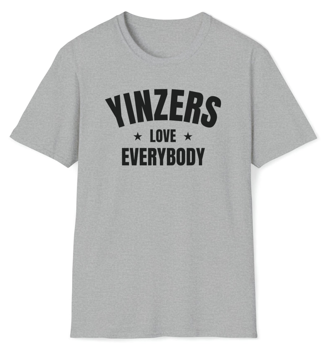 SS T-Shirt, PA Yinzers - Grey