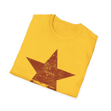 Load image into Gallery viewer, SS T-Shirt, Distressed Star - Red - Multi Colors

