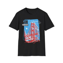 Load image into Gallery viewer, SS T-Shirt, San Francisco Art - Multi Colors
