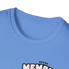 Load image into Gallery viewer, SS T-Shirt, Retro Memphis Mic on the Chest - Multi Colors
