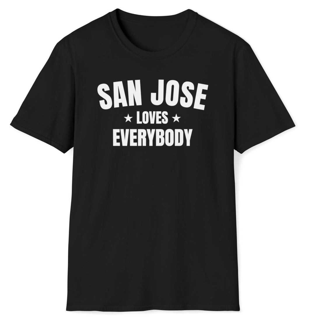 SS T-Shirt, CA San Jose - B&W