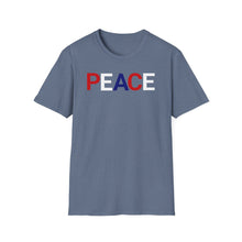 Load image into Gallery viewer, SS T-Shirt, PEACE USA - Multi Colors
